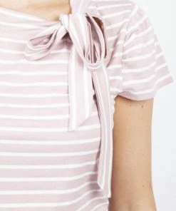 Voodoo Vixen Alexa Collar Bow Stripe Top 8 Voodoo Vixen Alexa Collar Bow Stripe Top -ROCKABILLY TOPS Shop alexa collar bow stripe top voodoo vixen 3 300x