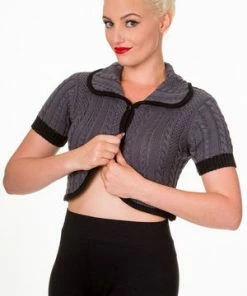 Banned Annabelle Shrug 12 Banned Annabelle Shrug -ROCKABILLY TOPS Shop annabelle shrug banned 5 300x