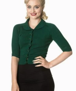 Banned April Shortsleeve Cardigan -ROCKABILLY TOPS Shop april shortsleeve cardigan banned 25 300x