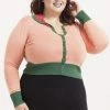 Voodoo Vixen Baby Watermelon Plus Size Cardigan -ROCKABILLY TOPS Shop baby watermelon plus size cardigan voodoo vixen 300x