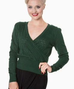 Banned Basic Instinct Long Sleeve Top -ROCKABILLY TOPS Shop basic instinct long sleeve top banned 14 300x