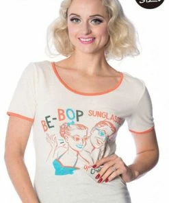 Banned Be Bop T-Shirt -ROCKABILLY TOPS Shop be bop t shirt banned 4 300x