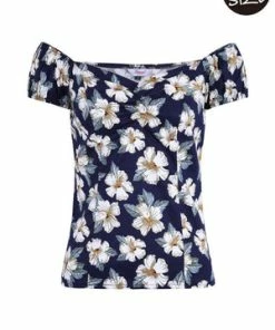 Banned Beach Babe Top -ROCKABILLY TOPS Shop beach babe top banned 11 300x