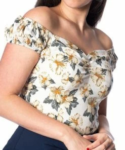 Banned Beach Babe Top -ROCKABILLY TOPS Shop beach babe top banned 3 300x