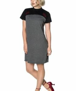 Banned Betty Colour Block Dress -ROCKABILLY TOPS Shop betty colour block dress banned 3 300x