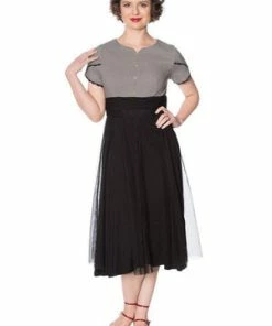 Banned Betty Houndstooth Dress -ROCKABILLY TOPS Shop betty houndstooth dress banned 3 300x