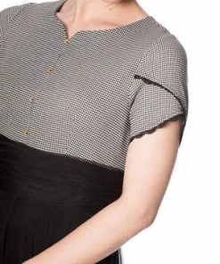 Banned Betty Houndstooth Dress -ROCKABILLY TOPS Shop betty houndstooth dress banned 4 300x