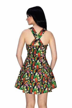Dr Faust Birds Of Paradise Mini Dress - Avery 5 Dr Faust Birds Of Paradise Mini Dress - Avery - Image 4