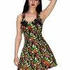 Dr Faust Birds Of Paradise Mini Dress - Avery -ROCKABILLY TOPS Shop birds of paradise mini dress avery dr faust 300x