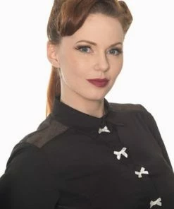 Banned Bows Delight Blouse 9 Banned Bows Delight Blouse -ROCKABILLY TOPS Shop bows delight blouse banned 3 300x