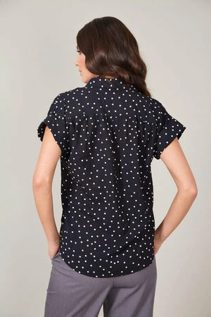 Voodoo Vixen Brie Brie Polka Dot Shirt 4 Voodoo Vixen Brie Brie Polka Dot Shirt - Image 2