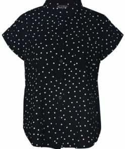 Voodoo Vixen Brie Brie Polka Dot Shirt 12 Voodoo Vixen Brie Brie Polka Dot Shirt -ROCKABILLY TOPS Shop brie brie polka dot shirt voodoo vixen 5 300x