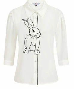Banned Bunny Hop Blouse -ROCKABILLY TOPS Shop bunny hop blouse banned 9 300x