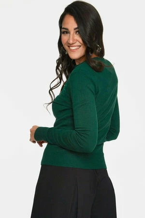 Voodoo Vixen Bonita Velvet Floral Applique With Pearl Detail Cardigan 4 Voodoo Vixen Bonita Velvet Floral Applique With Pearl Detail Cardigan - Image 2