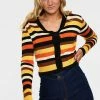 Voodoo Vixen Sweet Candy Corn Stripe Crop Cardigan -ROCKABILLY TOPS Shop caa 3305 bi 02 300x