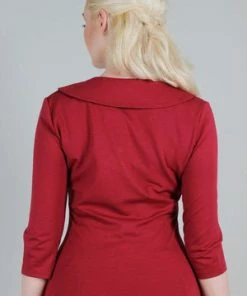 Voodoo Vixen Caniya Retro V-Neck Top -ROCKABILLY TOPS Shop caniya retro v neck top voodoo vixen 2 d72cb7fe 8888 4c15 8fbe ad7639731c74 300x