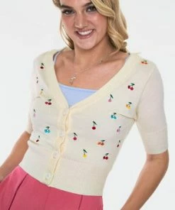 Voodoo Vixen Catorina Cardigan With 3/4 Sleeves