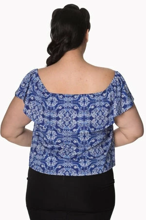 Banned Celestial Off Shoulder Plus Size Top 4 Banned Celestial Off Shoulder Plus Size Top - Image 2