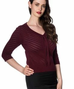 Banned Charlie Chevron Top -ROCKABILLY TOPS Shop charlie chevron top banned 9 300x