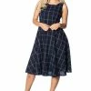 Banned Check Mate Dress 2 Banned Check Mate Dress -ROCKABILLY TOPS Shop check mate dress banned 300x