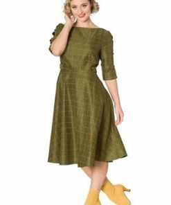 Banned Cheeky Fit And Flare Dress -ROCKABILLY TOPS Shop cheeky fit and flare dress banned 5 300x