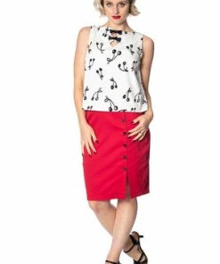 Banned Cherry Pop Top -ROCKABILLY TOPS Shop cherry pop top banned 4 300x