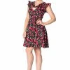 Banned Cherry Soda Peekaboo Dress -ROCKABILLY TOPS Shop cherry soda peekaboo dress banned 300x