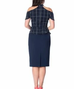 Banned Chill Checks Peplum Top 9 Banned Chill Checks Peplum Top -ROCKABILLY TOPS Shop chill checks peplum top banned 3 300x