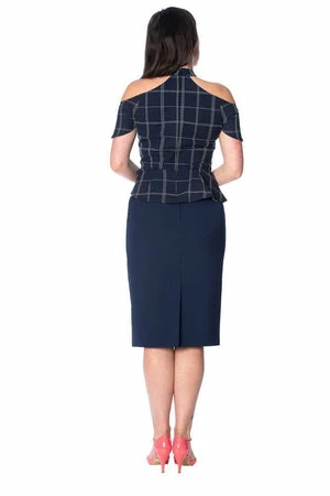 Banned Chill Checks Peplum Top 5 Banned Chill Checks Peplum Top - Image 3