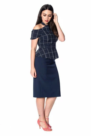 Banned Chill Checks Peplum Top 6 Banned Chill Checks Peplum Top - Image 4