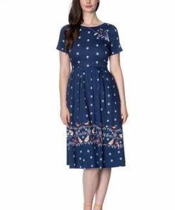 Banned Christmas Bird Dress -ROCKABILLY TOPS Shop christmas bird dress banned 3 300x