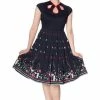 Banned Christmas Cocktails Dress 1 Banned Christmas Cocktails Dress -ROCKABILLY TOPS Shop christmas cocktails dress banned 300x