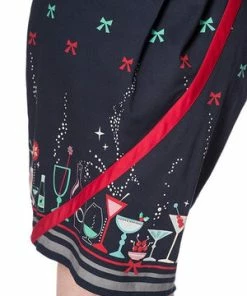 Banned Christmas Cocktails Pencil Dress 7 Banned Christmas Cocktails Pencil Dress -ROCKABILLY TOPS Shop christmas cocktails pencil dress banned 3 300x