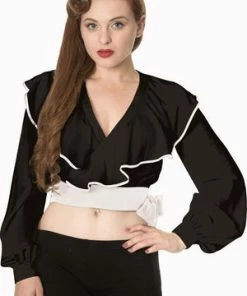 Banned Classy Dame Wrap Top