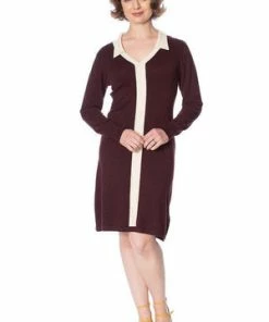 Banned Contrast Jumper Dress