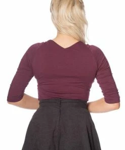 Banned Cute & Classic Jersey Top -ROCKABILLY TOPS Shop cute classic jersey top banned 7 300x