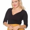 Banned Cute & Classic Jersey Top -ROCKABILLY TOPS Shop cute classic jersey top banned 300x