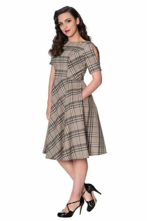 Banned Cutie Check Fit And Flare Dress 4 Banned Cutie Check Fit And Flare Dress - Image 2
