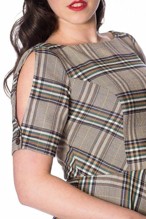 Banned Cutie Check Fit And Flare Dress 6 Banned Cutie Check Fit And Flare Dress - Image 4