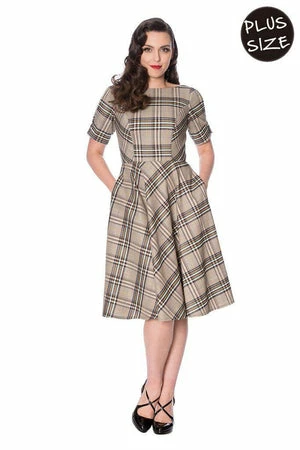 Banned Cutie Check Fit And Flare Dress 7 Banned Cutie Check Fit And Flare Dress - Image 5