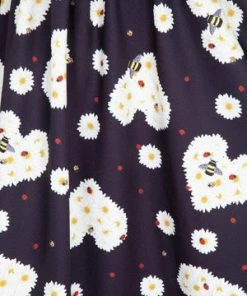 Voodoo Vixen Daisy Hearts Flared Dress 11 Voodoo Vixen Daisy Hearts Flared Dress -ROCKABILLY TOPS Shop daisy hearts flared dress voodoo vixen 4 300x