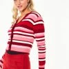 Voodoo Vixen Day Stripe Cardigan -ROCKABILLY TOPS Shop day stripe cardigan voodoo vixen 300x
