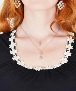 Voodoo Vixen Debbie Daisy Trim Top -ROCKABILLY TOPS Shop debbie daisy trim top voodoo vixen 4 300x