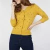 Voodoo Vixen Diana Mustard Polka Dot Cardigan 1 Voodoo Vixen Diana Mustard Polka Dot Cardigan -ROCKABILLY TOPS Shop diana polka dot cardigan in mustard caa 3106 01.250 300x