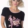Banned Diner T-Shirt -ROCKABILLY TOPS Shop diner t shirt banned 300x