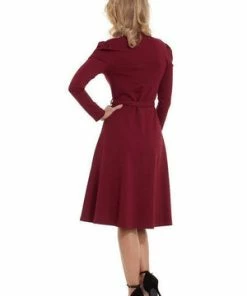 Voodoo Vixen Dita 50s Flared Dress With Cut-Out 38 Voodoo Vixen Dita 50s Flared Dress With Cut-Out -ROCKABILLY TOPS Shop dita 50s flared dress with cut out voodoo vixen 16 300x