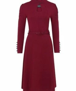 Voodoo Vixen Dita 50s Flared Dress With Cut-Out 39 Voodoo Vixen Dita 50s Flared Dress With Cut-Out -ROCKABILLY TOPS Shop dita 50s flared dress with cut out voodoo vixen 17 300x