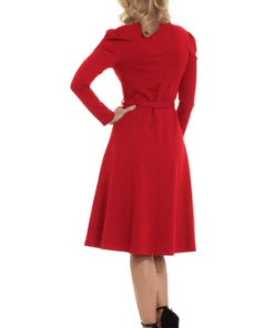 Voodoo Vixen Dita 50s Flared Dress With Cut-Out 42 Voodoo Vixen Dita 50s Flared Dress With Cut-Out -ROCKABILLY TOPS Shop dita 50s flared dress with cut out voodoo vixen 20 300x