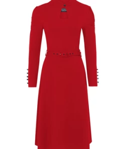 Voodoo Vixen Dita 50s Flared Dress With Cut-Out 43 Voodoo Vixen Dita 50s Flared Dress With Cut-Out -ROCKABILLY TOPS Shop dita 50s flared dress with cut out voodoo vixen 21 300x