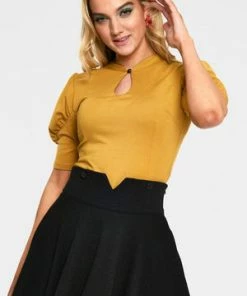 Voodoo Vixen Dita Teese Keyhole Top